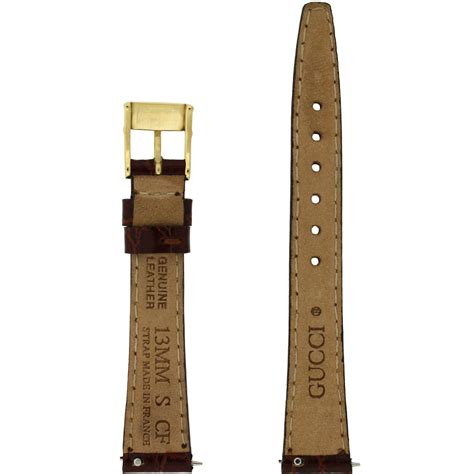 gucci leather watch bands|genuine gucci watch bands.